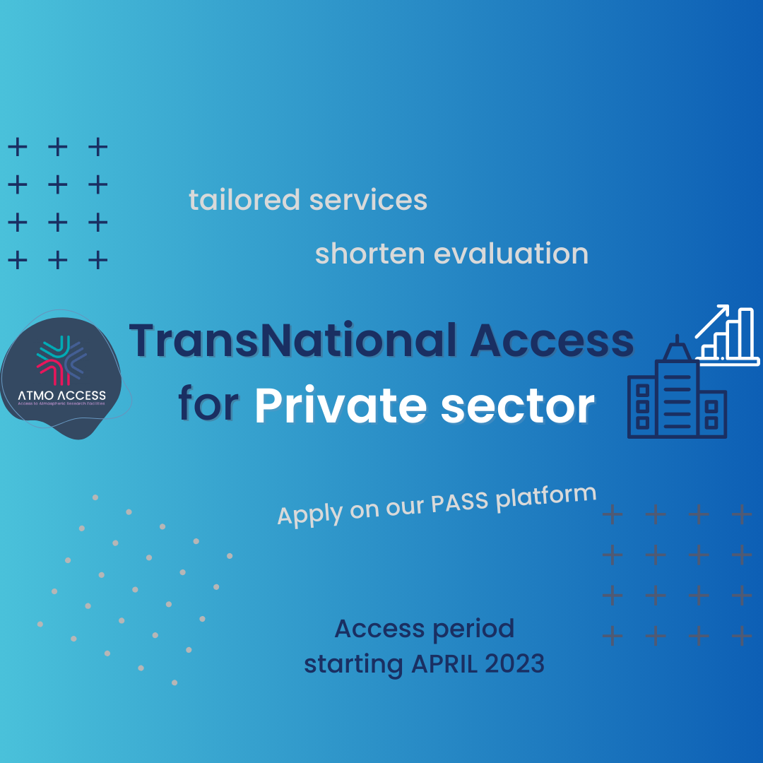 ATMO-ACCESS Private sector Call