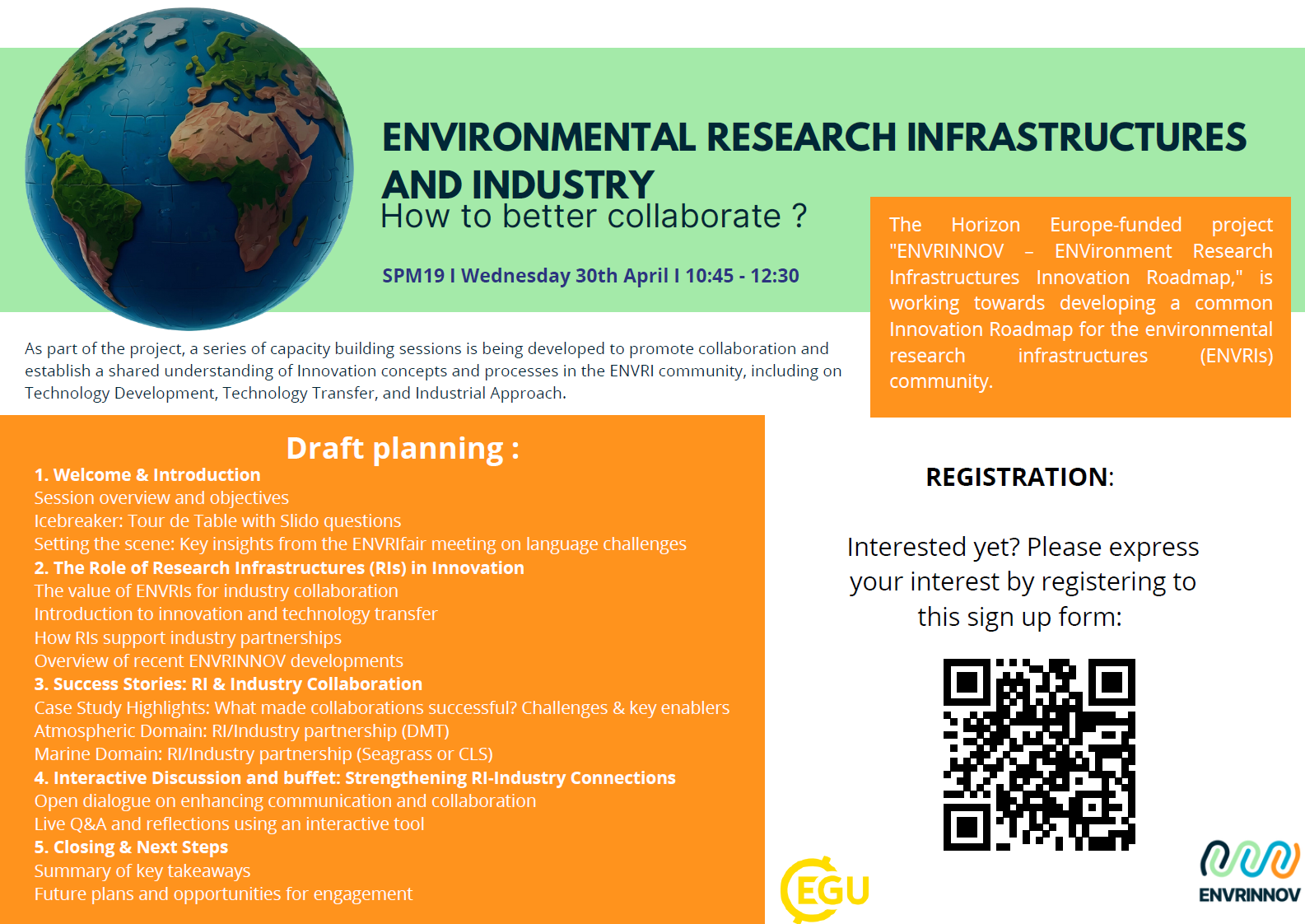 ENVRINNOV at EGU25