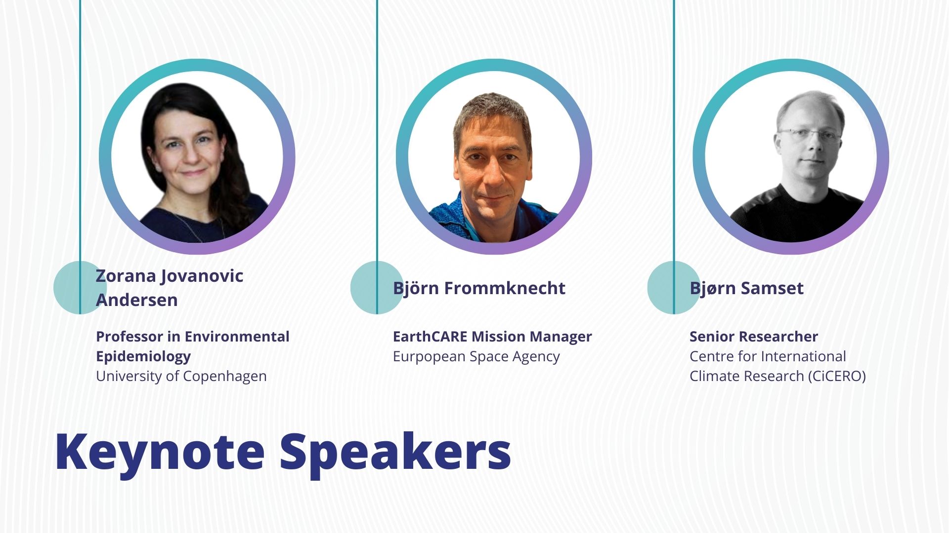 Keynote speakers ASC