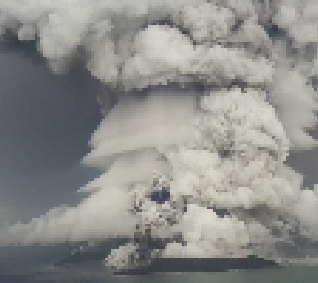 Hunga Tonga eruption (@ Tonga Geological Survey) 