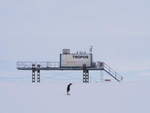 Ground-based remote sensing campaign started at Neumayer III, Antarctica
