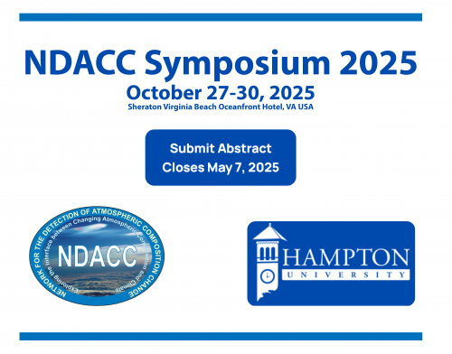 NDACC Symposium 2025