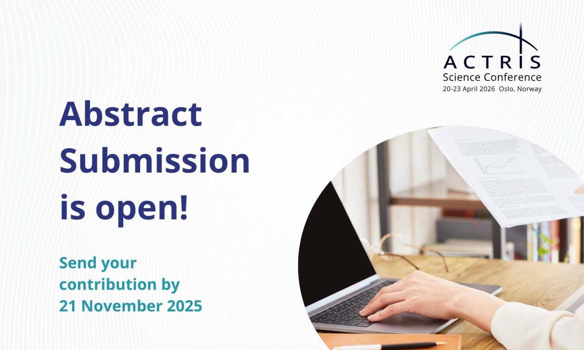 ACTRIS Science Conference 2026 - Abstract Submission