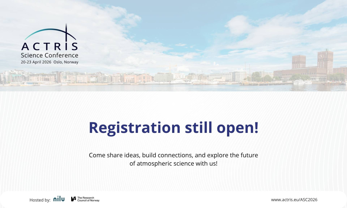 ACTRIS Science Conference 2026